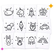 +65 dibujos fáciles para practicar el trazo