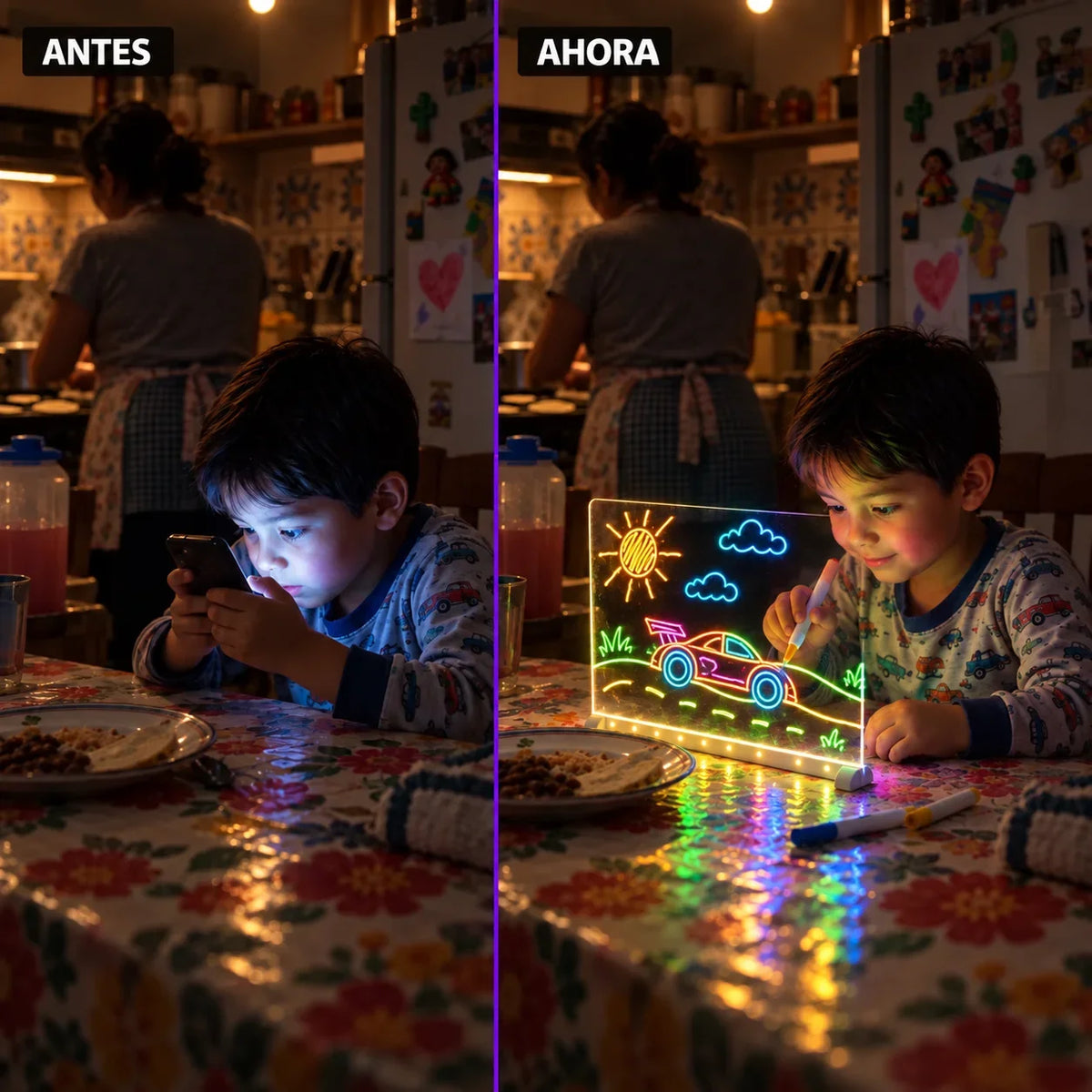 Pizarra de Dibujo LED