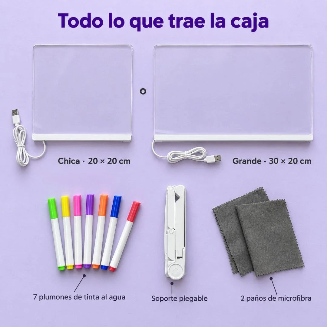 Pizarra de Dibujo LED