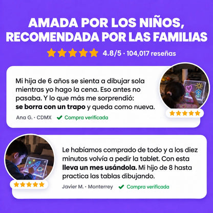 Pizarra de Dibujo LED