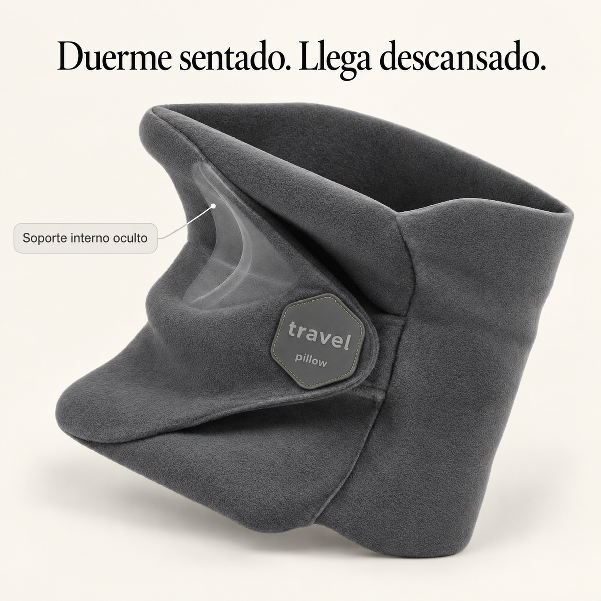 Almohada de viaje Solvira