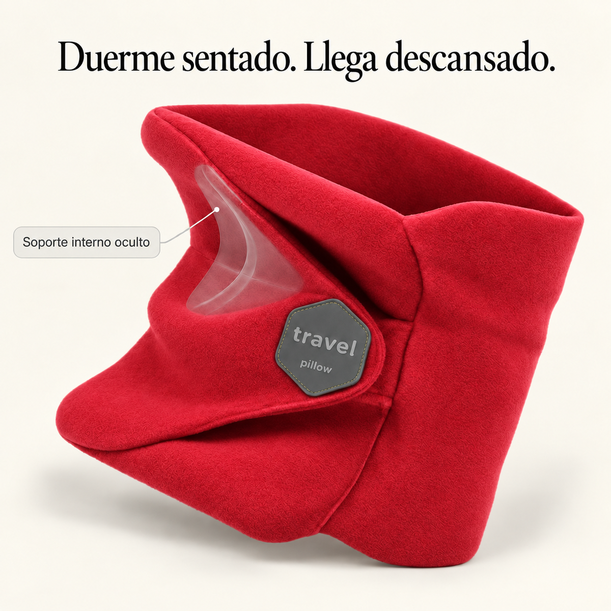 Almohada de viaje Solvira