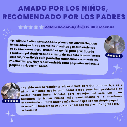 Solvira™ Tablero de Dibujo LED